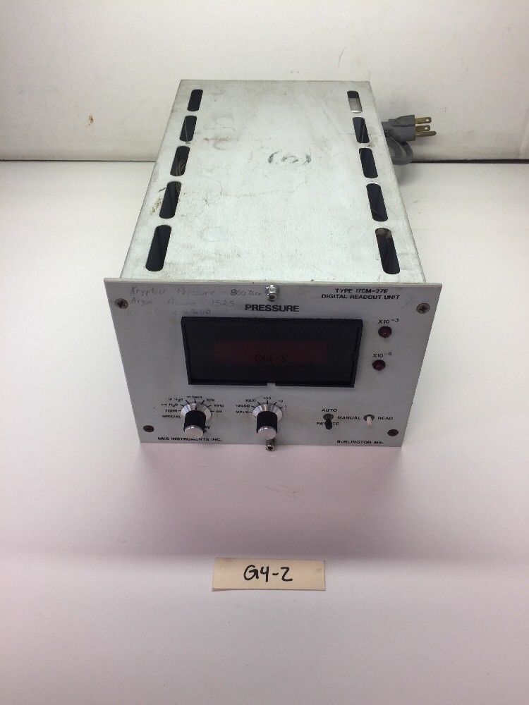 MKS Digital Readout Unit 170M-27E *Fast Shipping* Warranty!