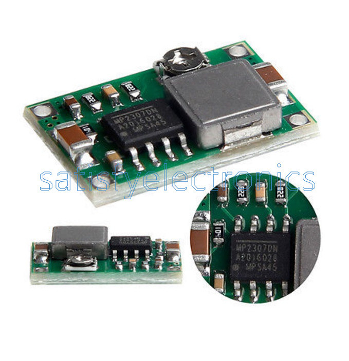 2/5PCS  Mini DC Converter Step Down buck Power Supply Flight Control Car