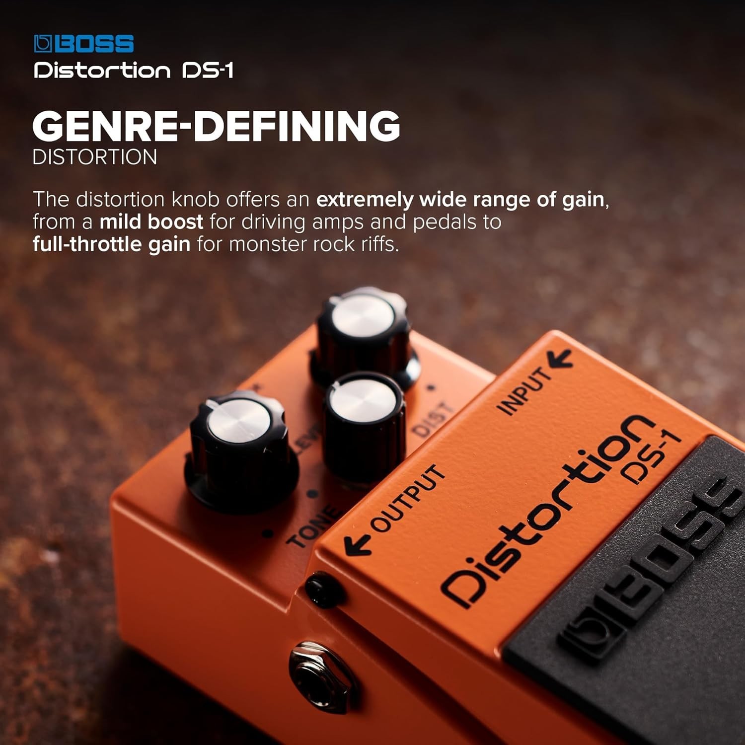 Brand New DS-1 Distortion Pedal Compact