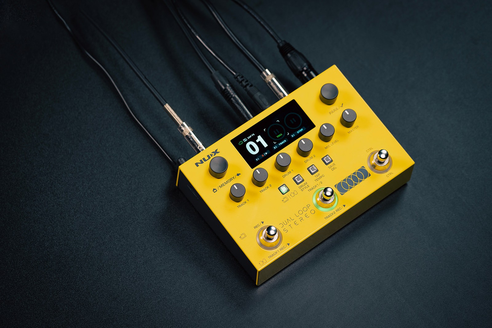 NUX Dual Loop Stereo Looper Pedal