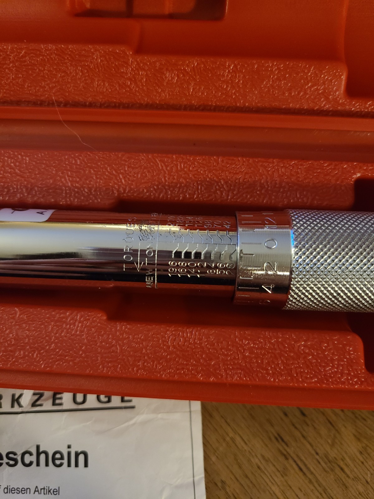 Famex Torque Wrench DIN-ISO 6789