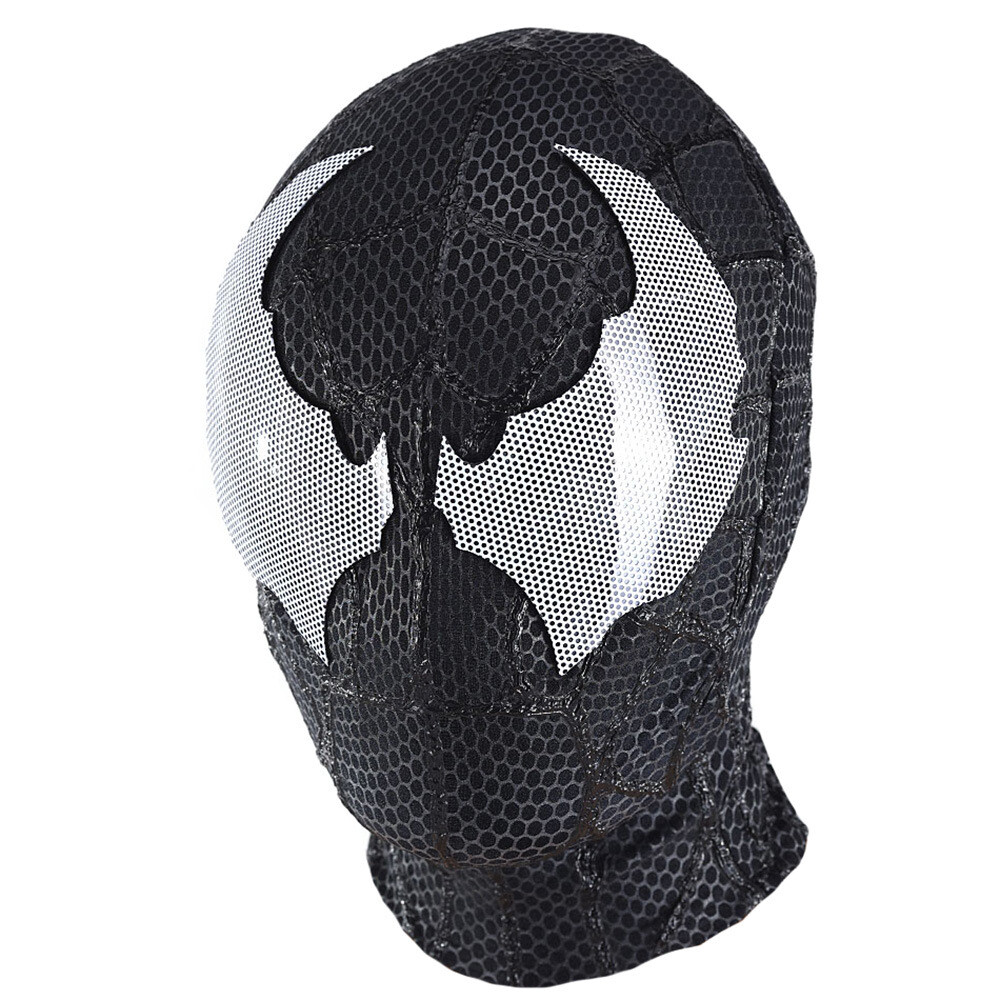 Black Venom Spider-Man Mask Halloween Cosplay Costume Party Props Adult Kids
