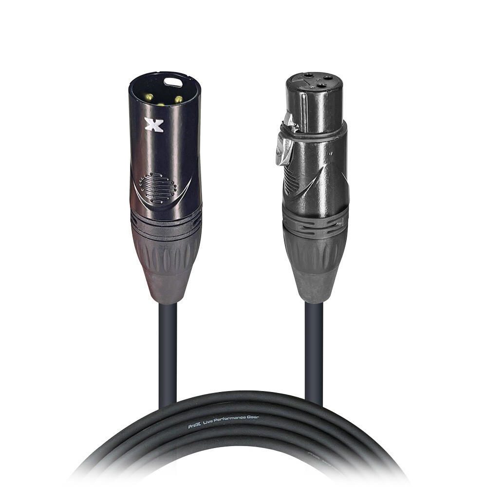 20 Prox 3 Pin DMX 15 ft Stage quality Par Lighting Cables