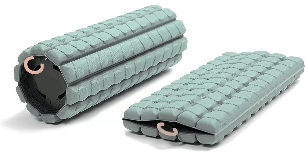 Collapsible Travel Foam Roller for Back Pain Relief Workout Muscle Ballet Dance