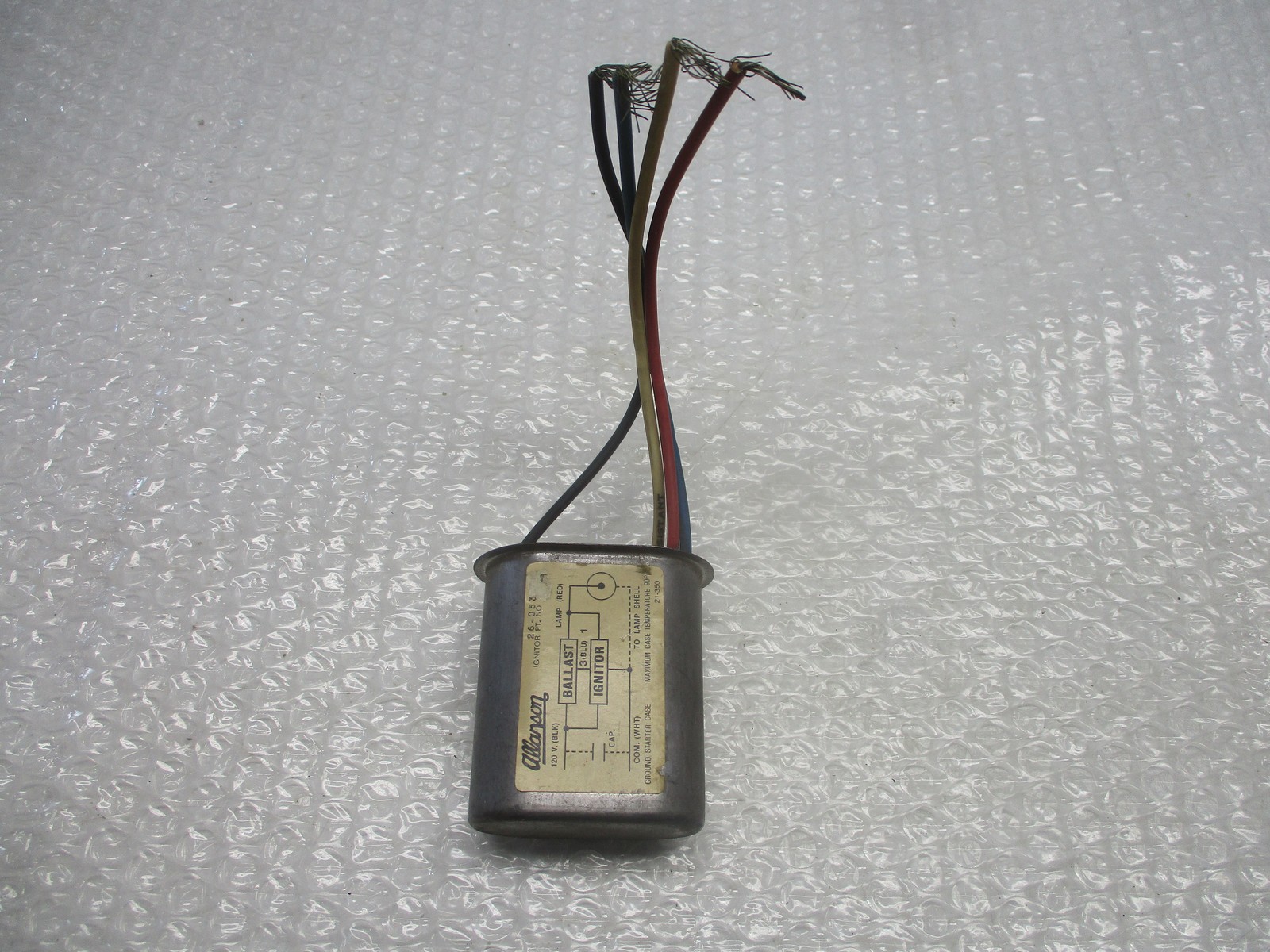 ALLANSON 26-053 IGNITOR NSNP