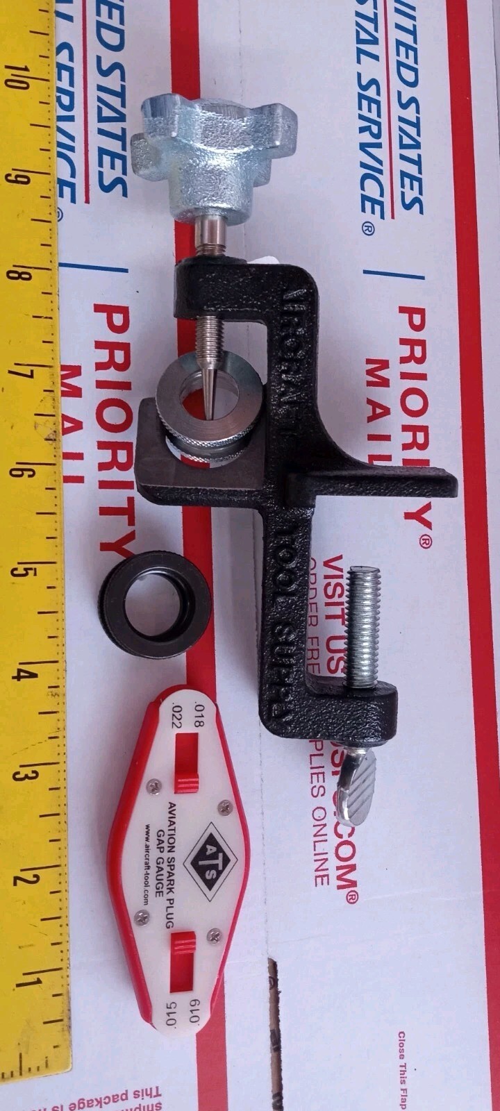 AIRCRAFT Spark Plug Gapper WITH Gauge CHAMPION CT415 LYCOMING CONTINENTAL ROTAX
