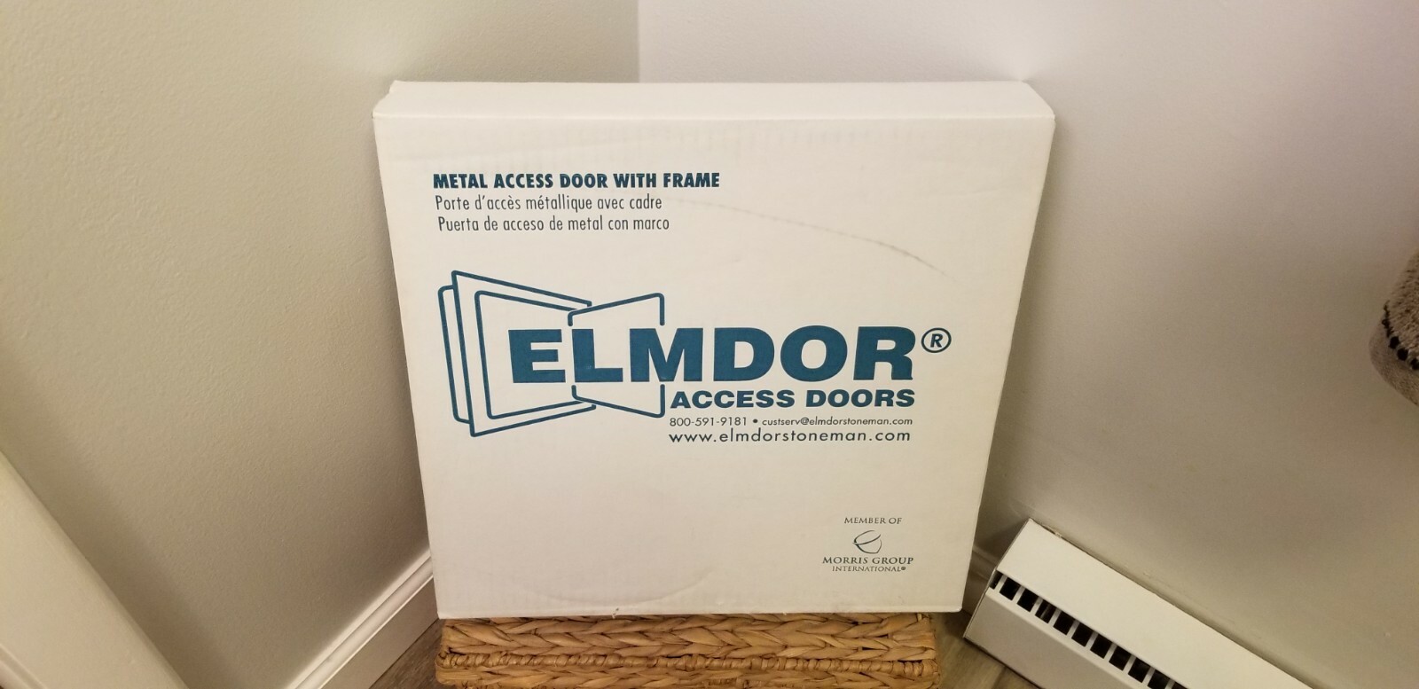 Elmdor 8" x 8" Metal Access Panel Door with Frame