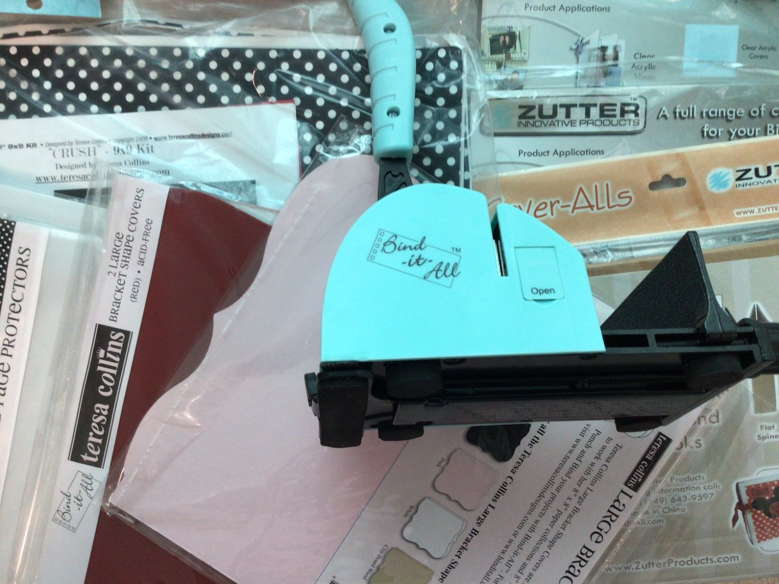 zutter innovative bind it all with lots of extras