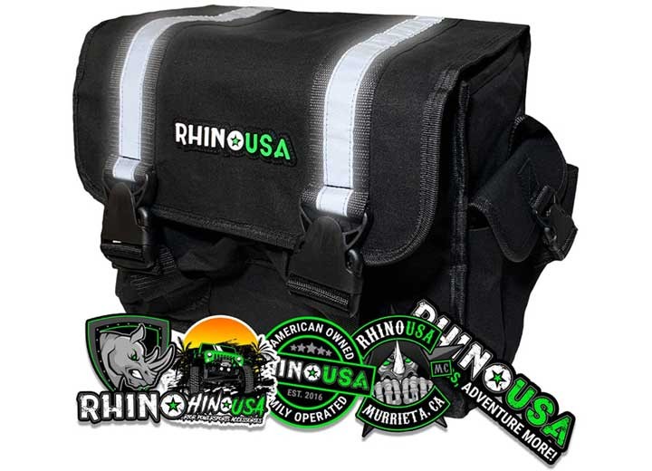 Rhino USA RNO-RECOVERY-BAG Ultimate Recovery Gear Storage Bag Black