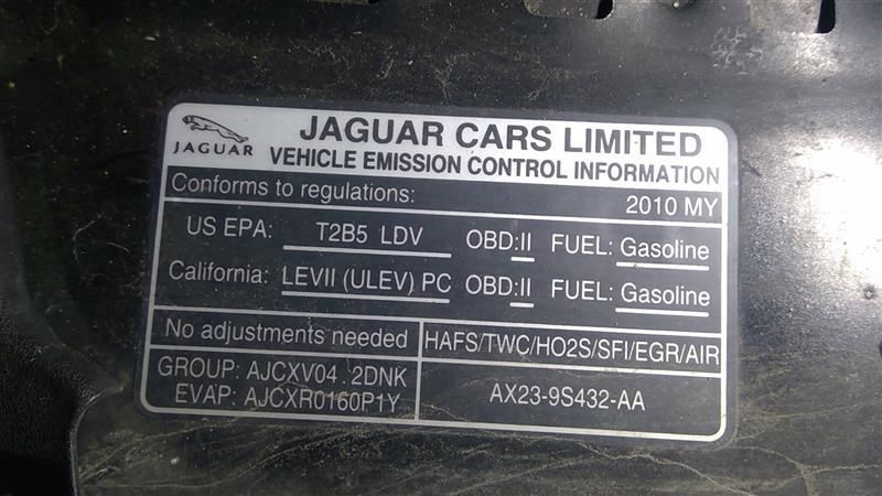 2010 Xf Chassis Control Module Sku#3468489