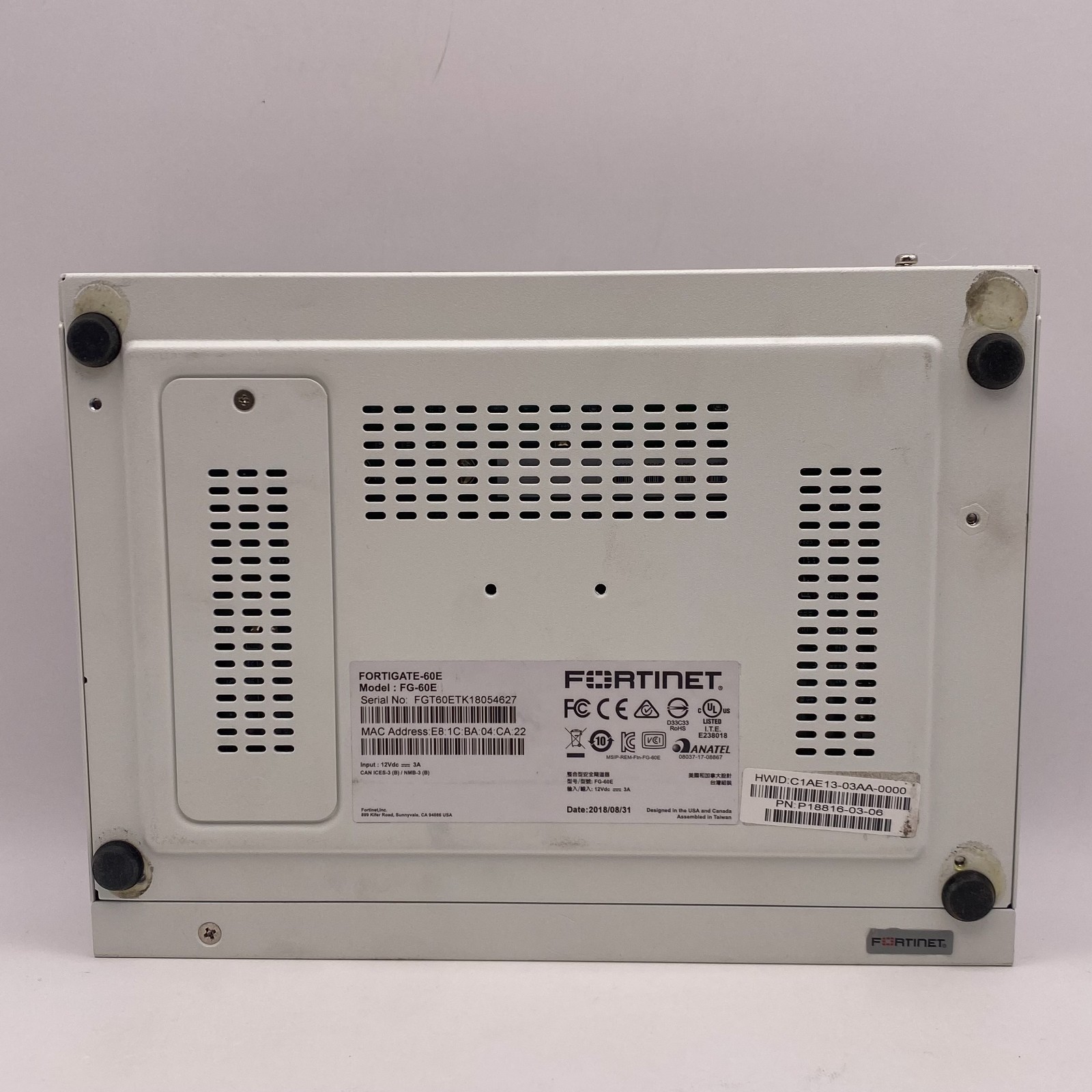 Fortinet FortiGate 60E Firewall