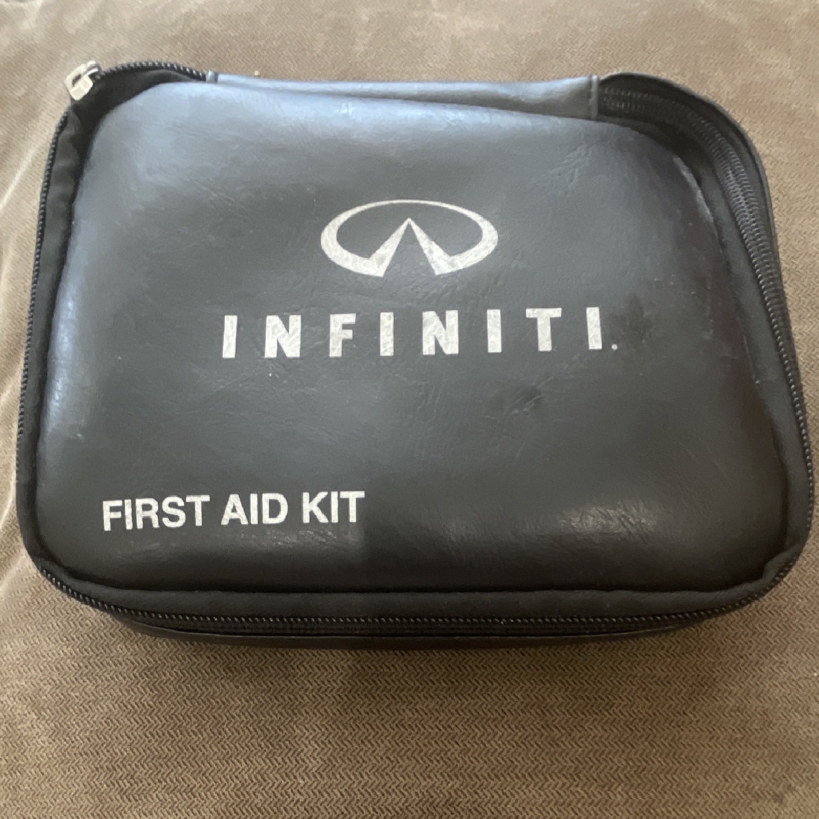 Used Infiniti Velcro Seatback Nissan First Aid Kit Black