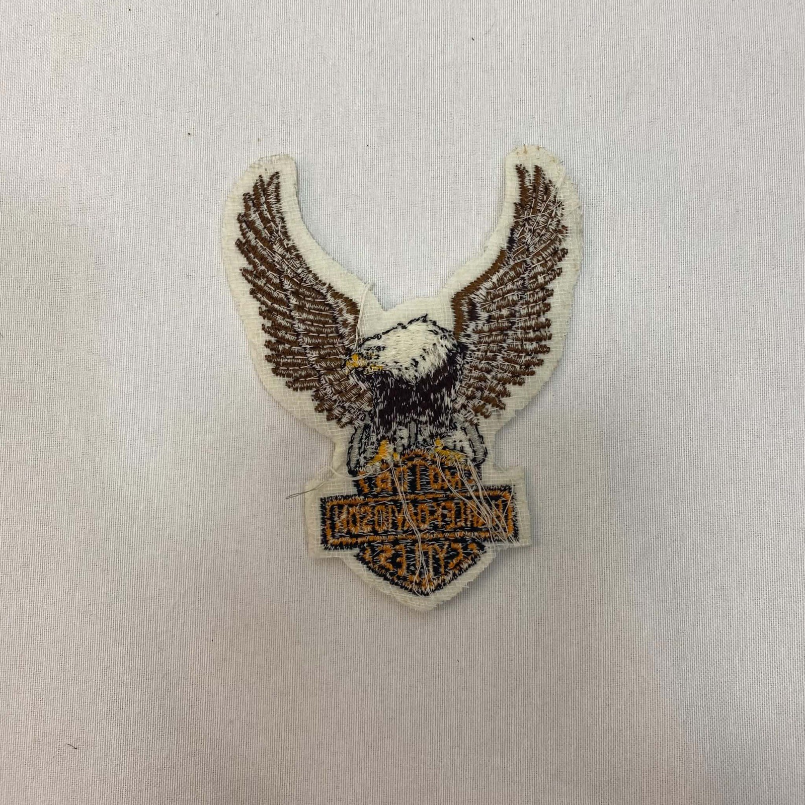 VTG Harley Davidson Motorcycle Eagle Patch Official Licensed Product 3.75"x4.75"