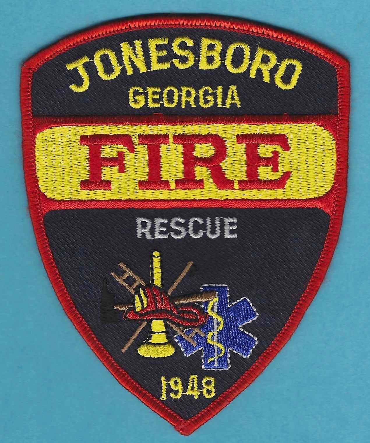 JONESBORO GEORGIA FIRE RESCUE PATCH