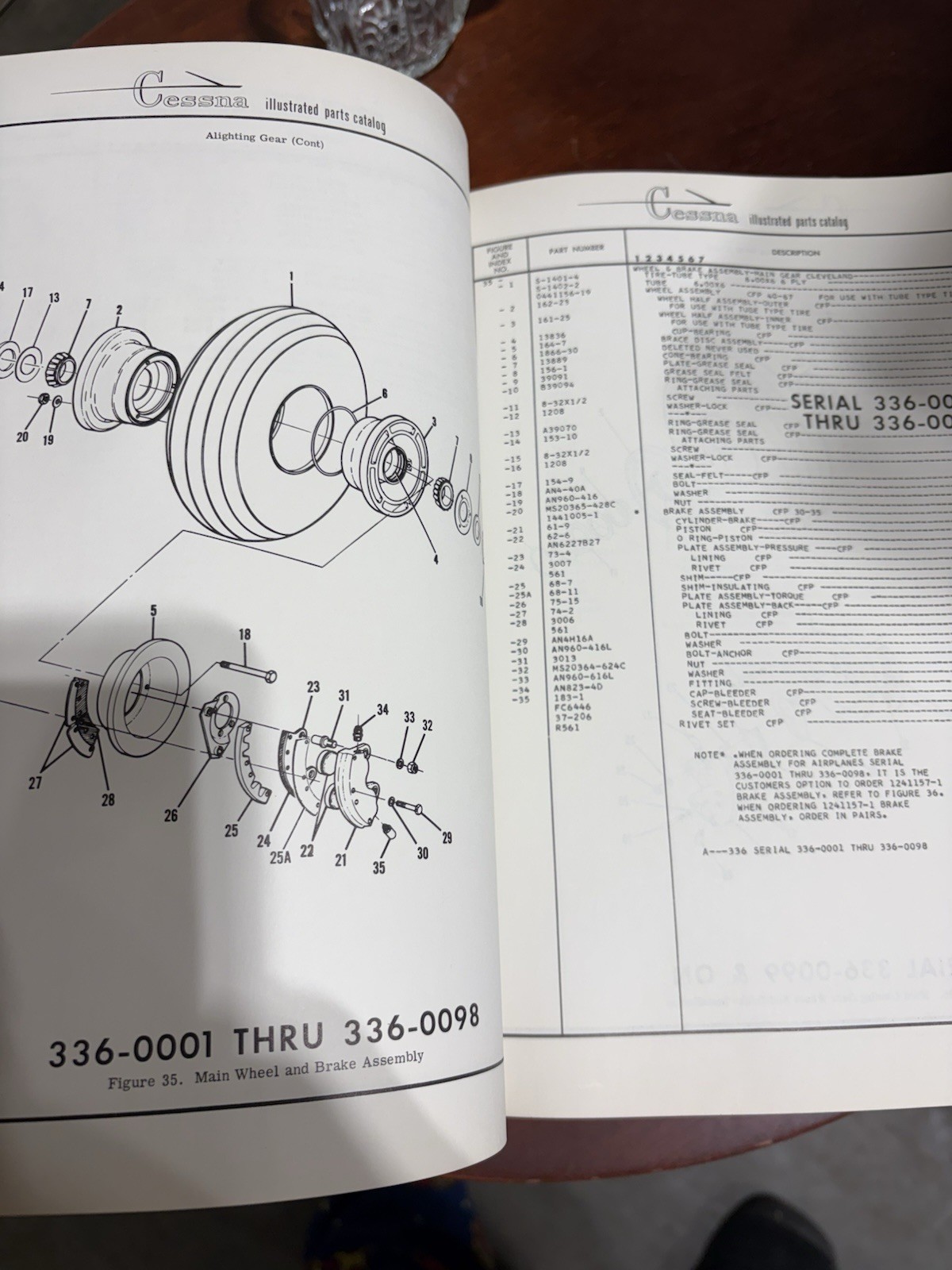 Cessna Model 336 Skymaster Parts Catalog