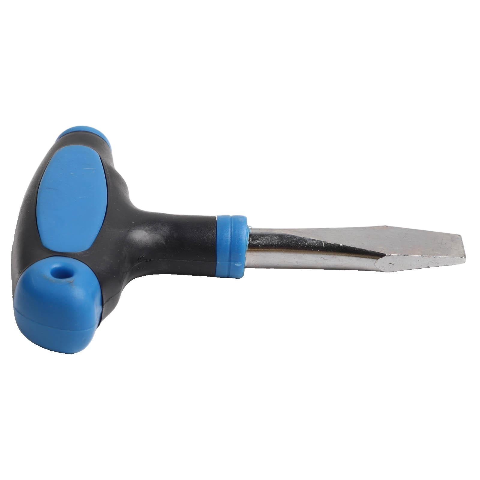Flat Head Screwdriver With Comfortable Grip For Quick Release Applications