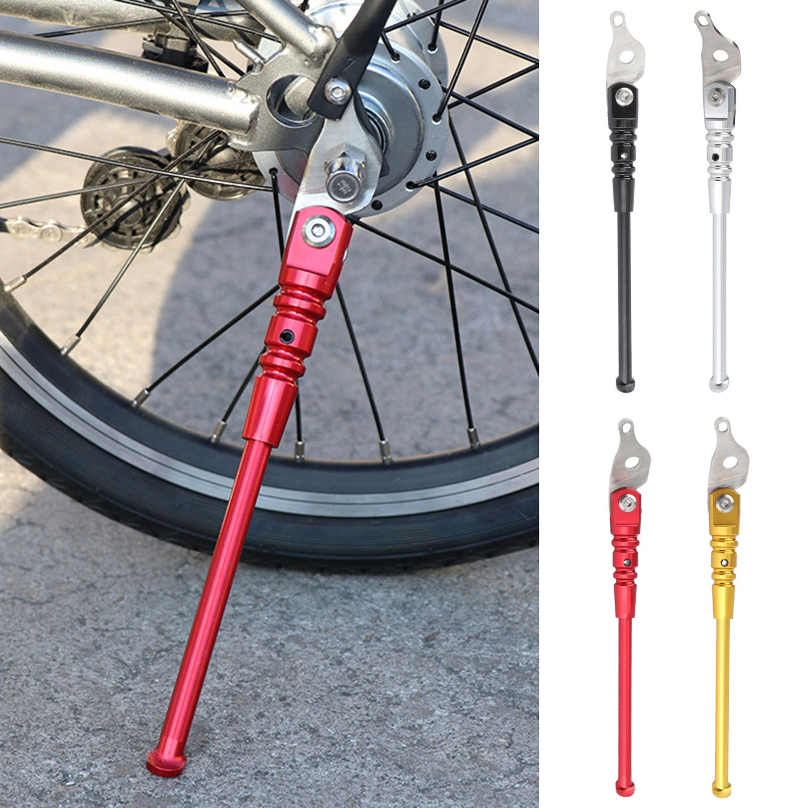 Bicycle Kickstand Parking Kick Stand Aluminium Alloy Kickstand For Brompton