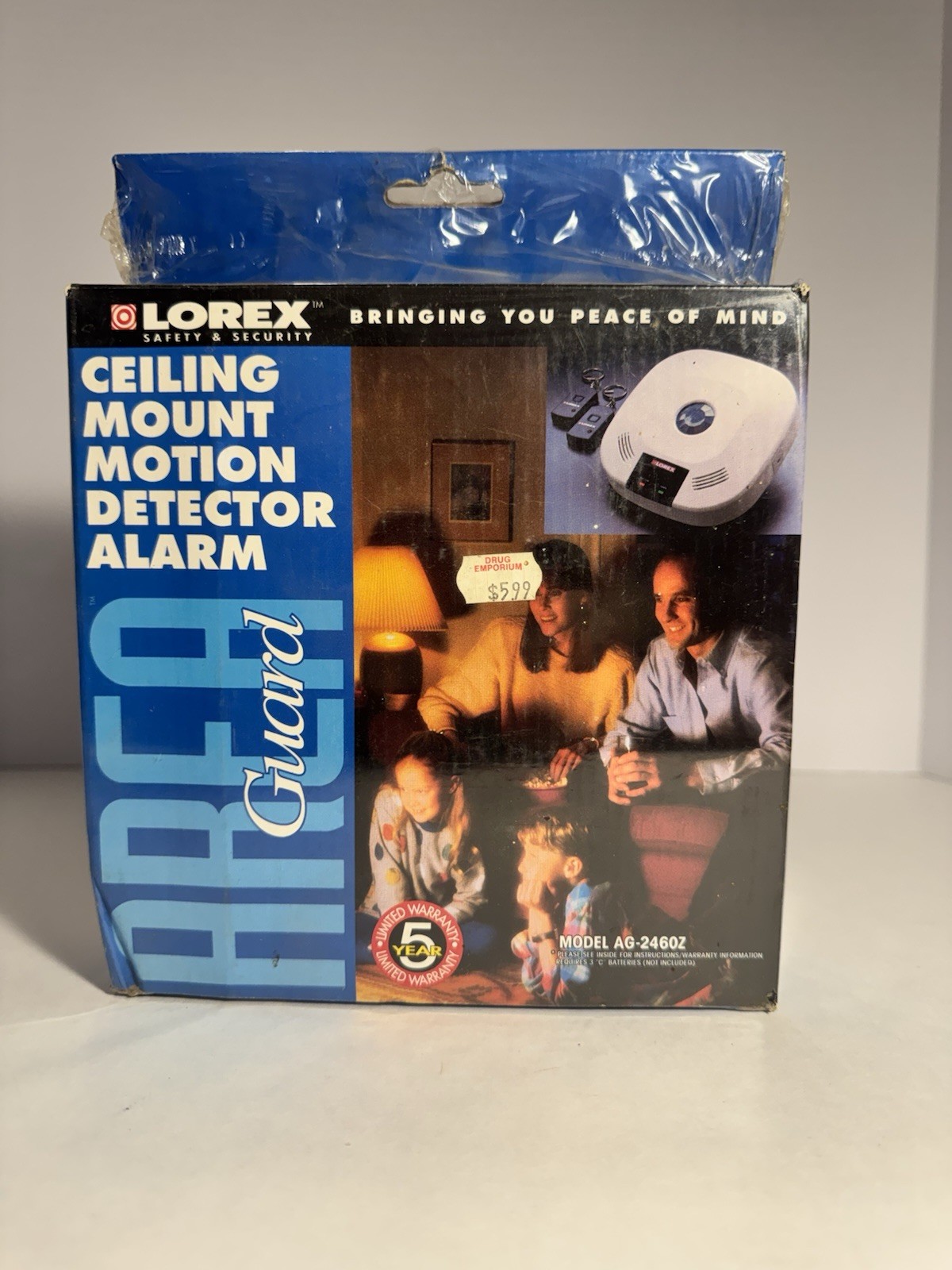 LOREX Ceiling Mount Security Alarm AG-2460NEW & FACTORY SEALED