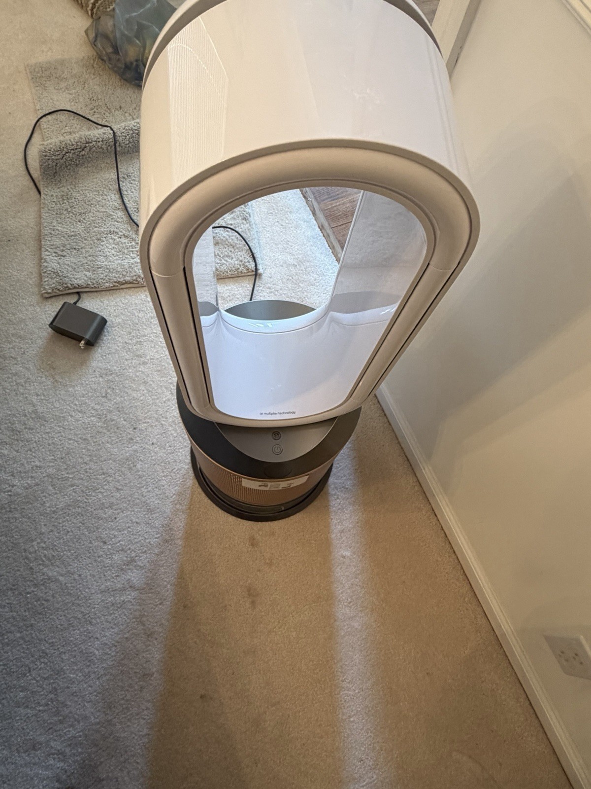 Dyson EID GIFT Humidifier Purifier(original remote+cable)Cool White Gold