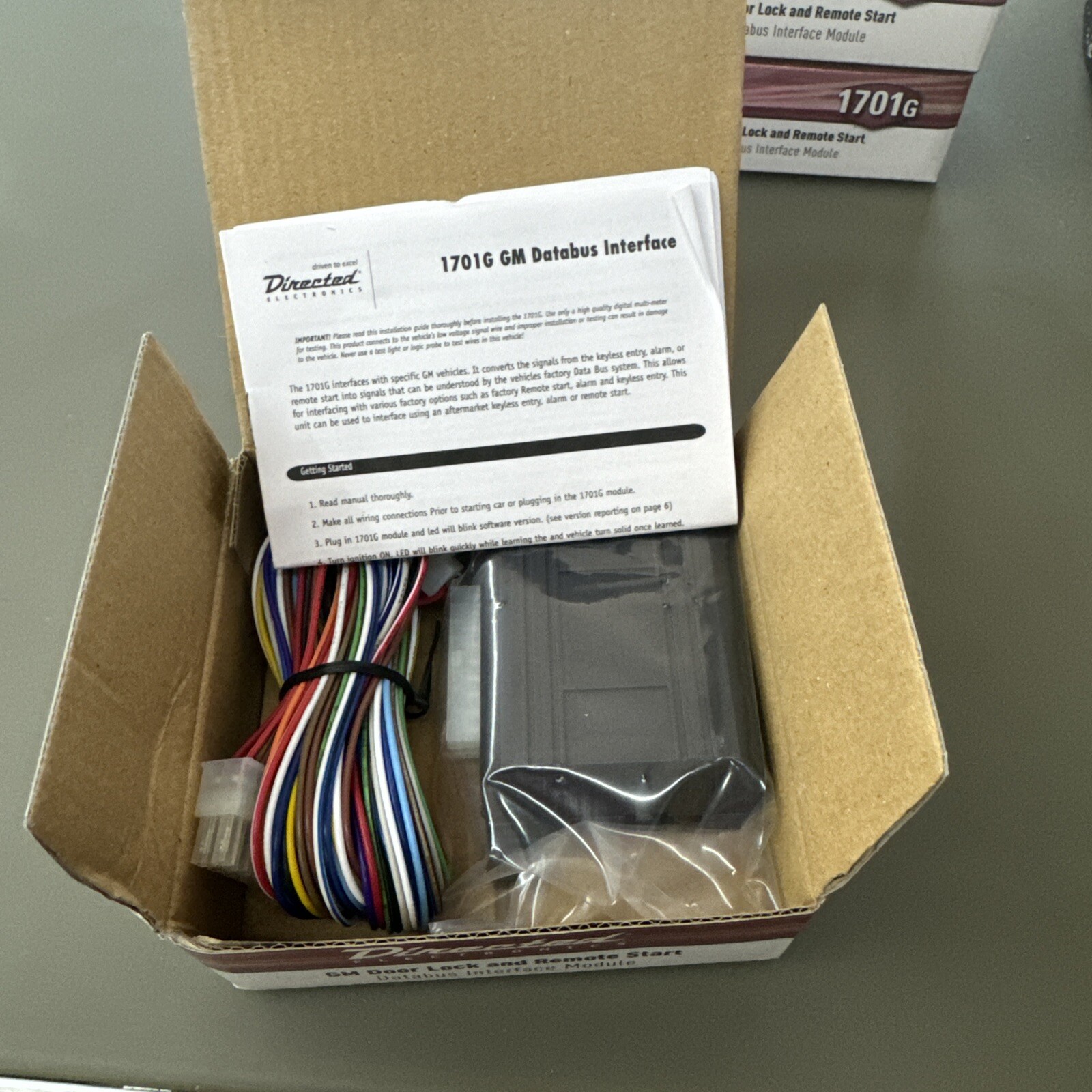 DEI Directed Xpresskit 1701G GM Remote Start Alarm Transponder Interface Module