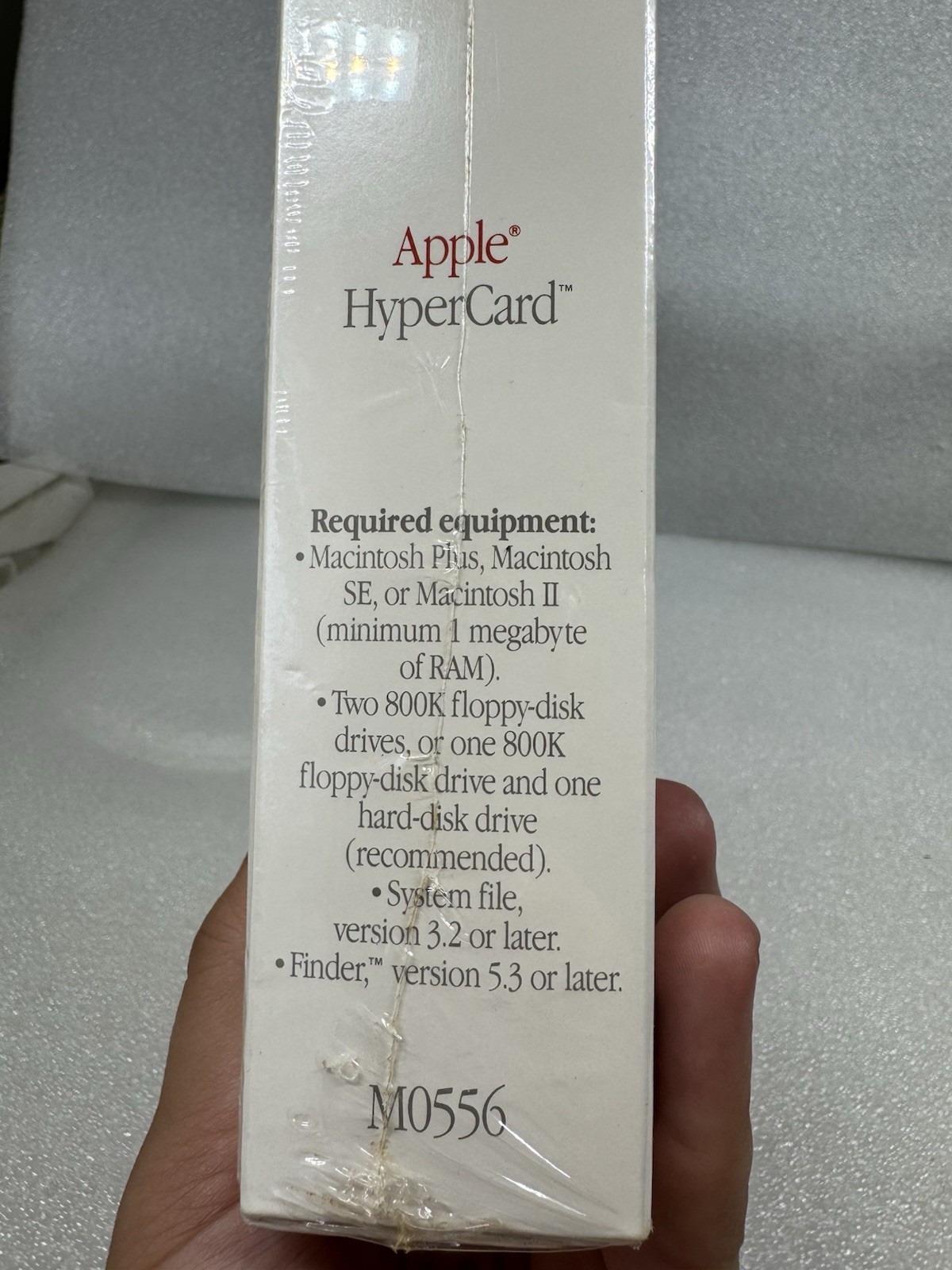 1987 Macintosh Apple Hypercard Software Model M0556 - NEW SEALED!