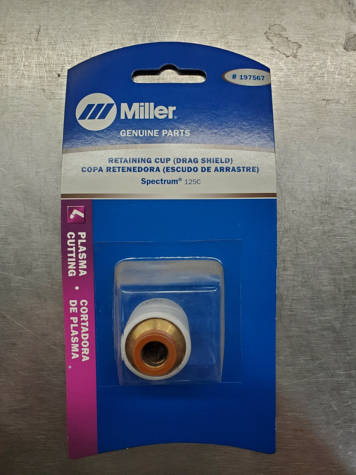 Miller 197567 Retaining Drag Cup for ICE-12C, Qty.1