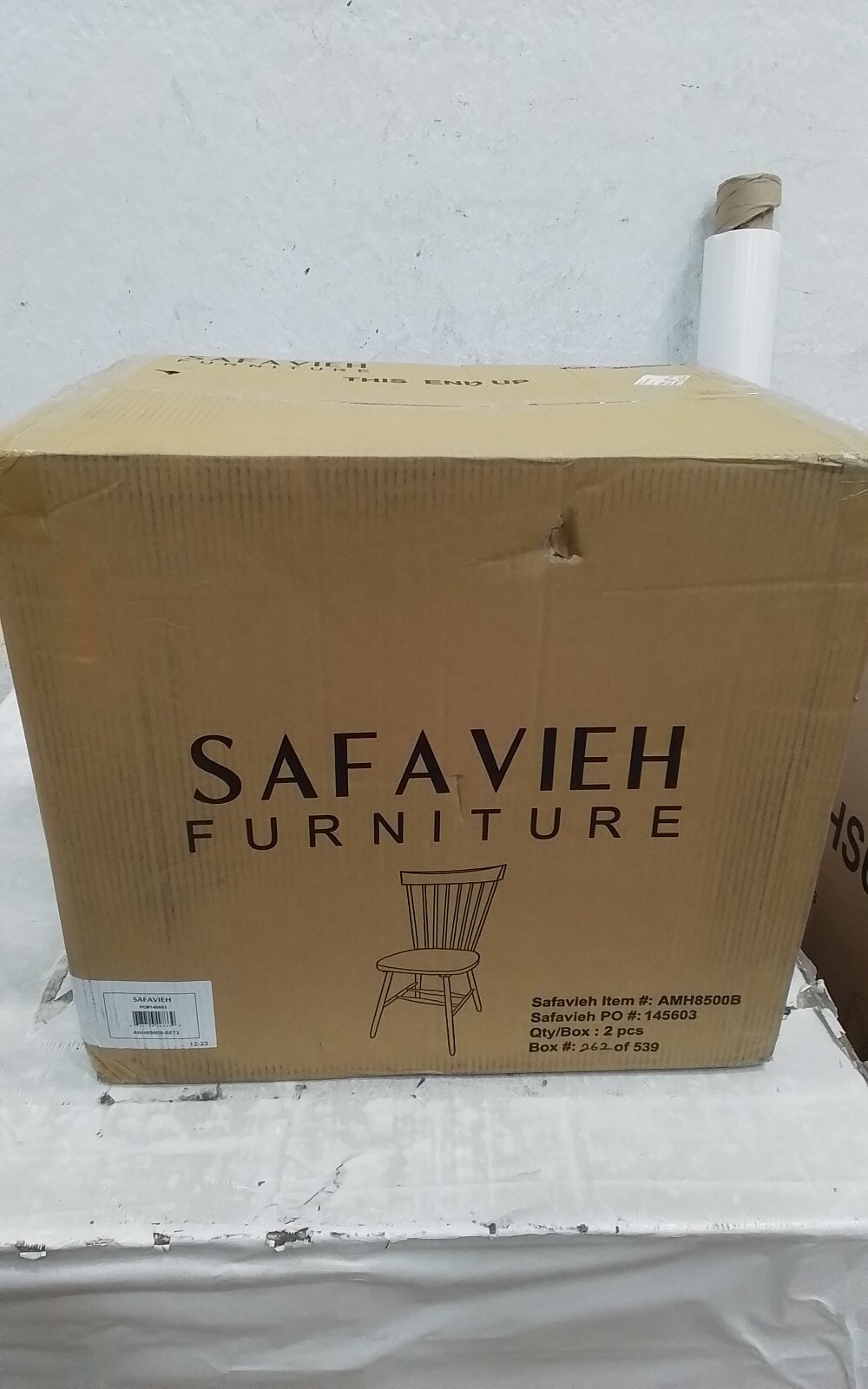 Safavieh PARKER SPINDEL SIDE CHAIR, Reduced Price 2172732094 AMH8500B