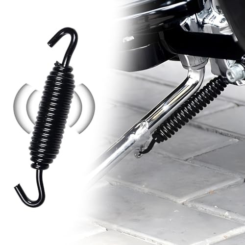 Chrome Plated Kickstand Spring Jiffy Stand spring for most Harley 1 Pack
