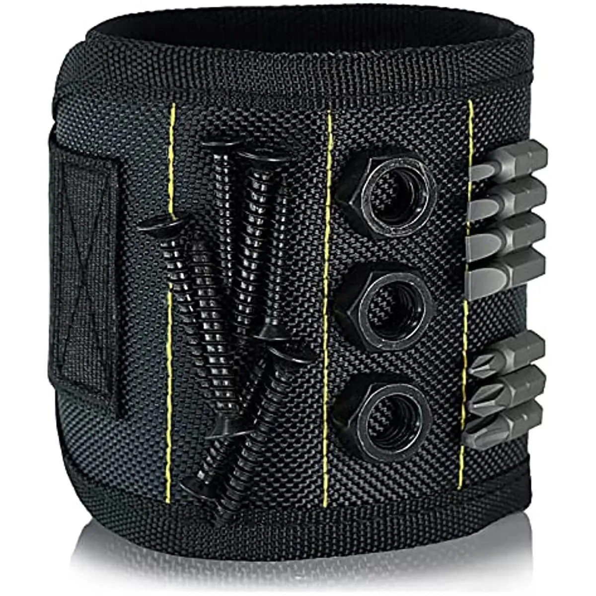 Magnetic Wristband for Holding Screws,Nails Drilling Wrist Tool Holder Belt 1Pc