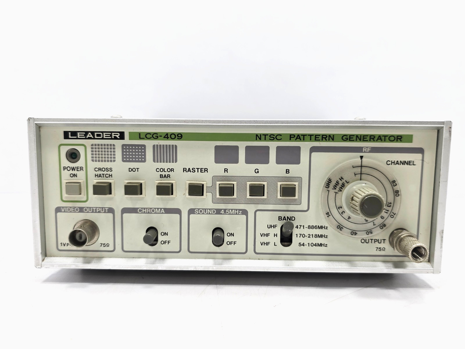 LCG-409 NTSC PATTERN GENERATOR LCG409 LEADER ELECTRONICS