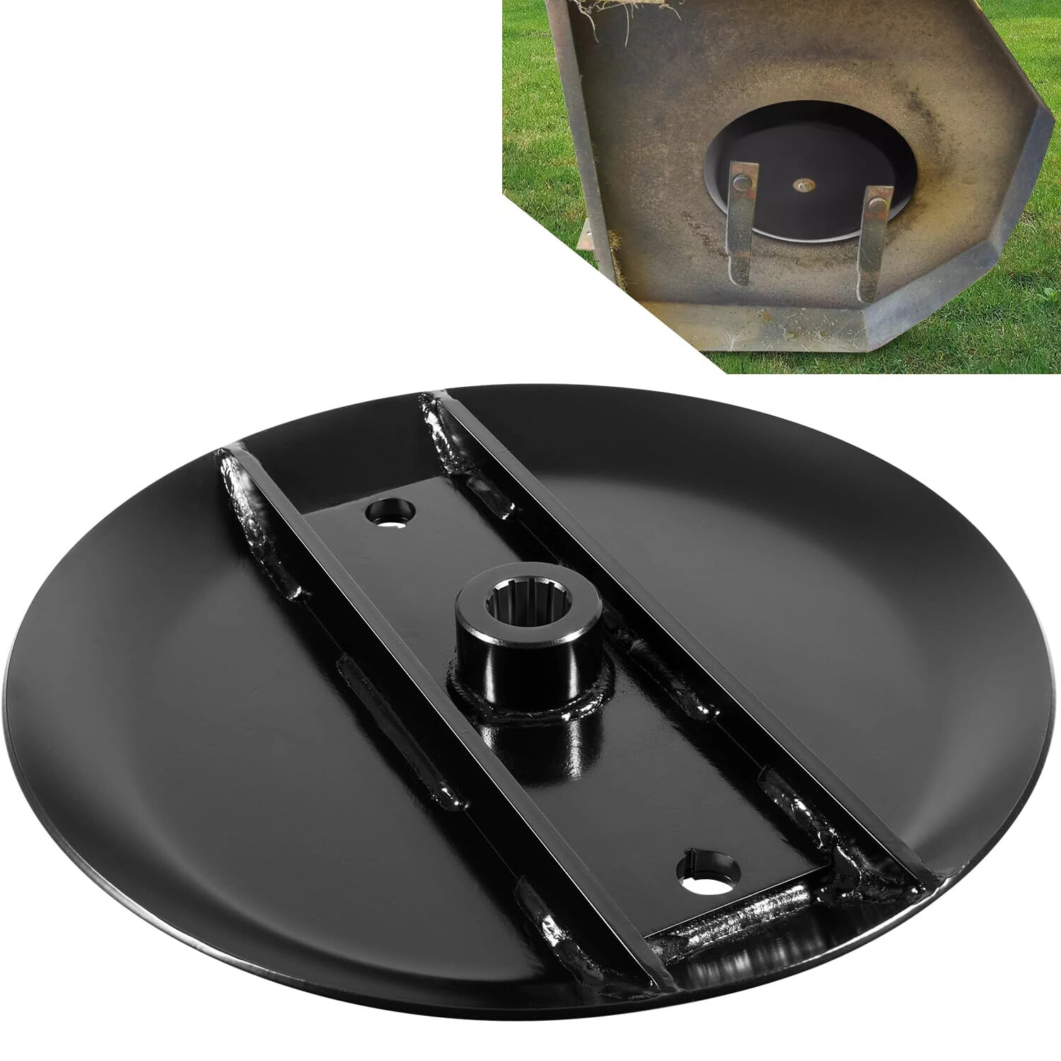 Heavy Duty Blade Pan Stump Jumper For 4', 5' and 6' Rotary Mowers with 40 hp