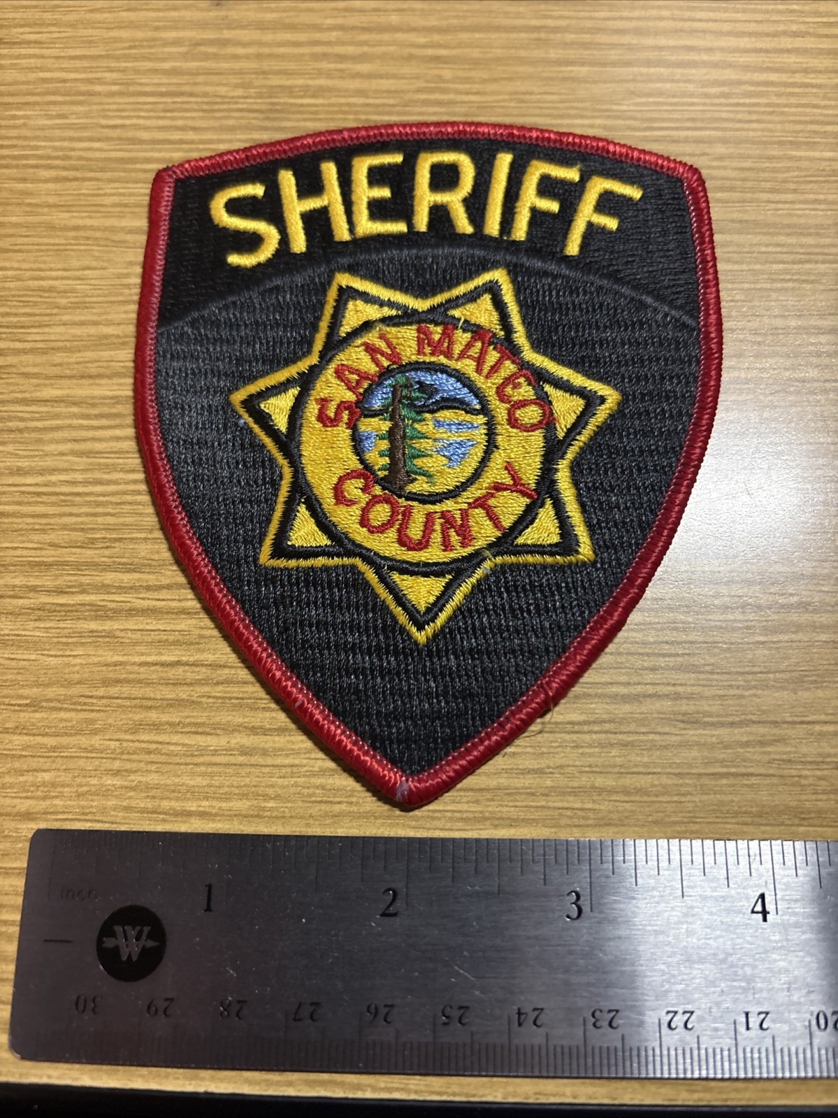 San Mateo County CA Sheriff Patch-Historical Memorabilia