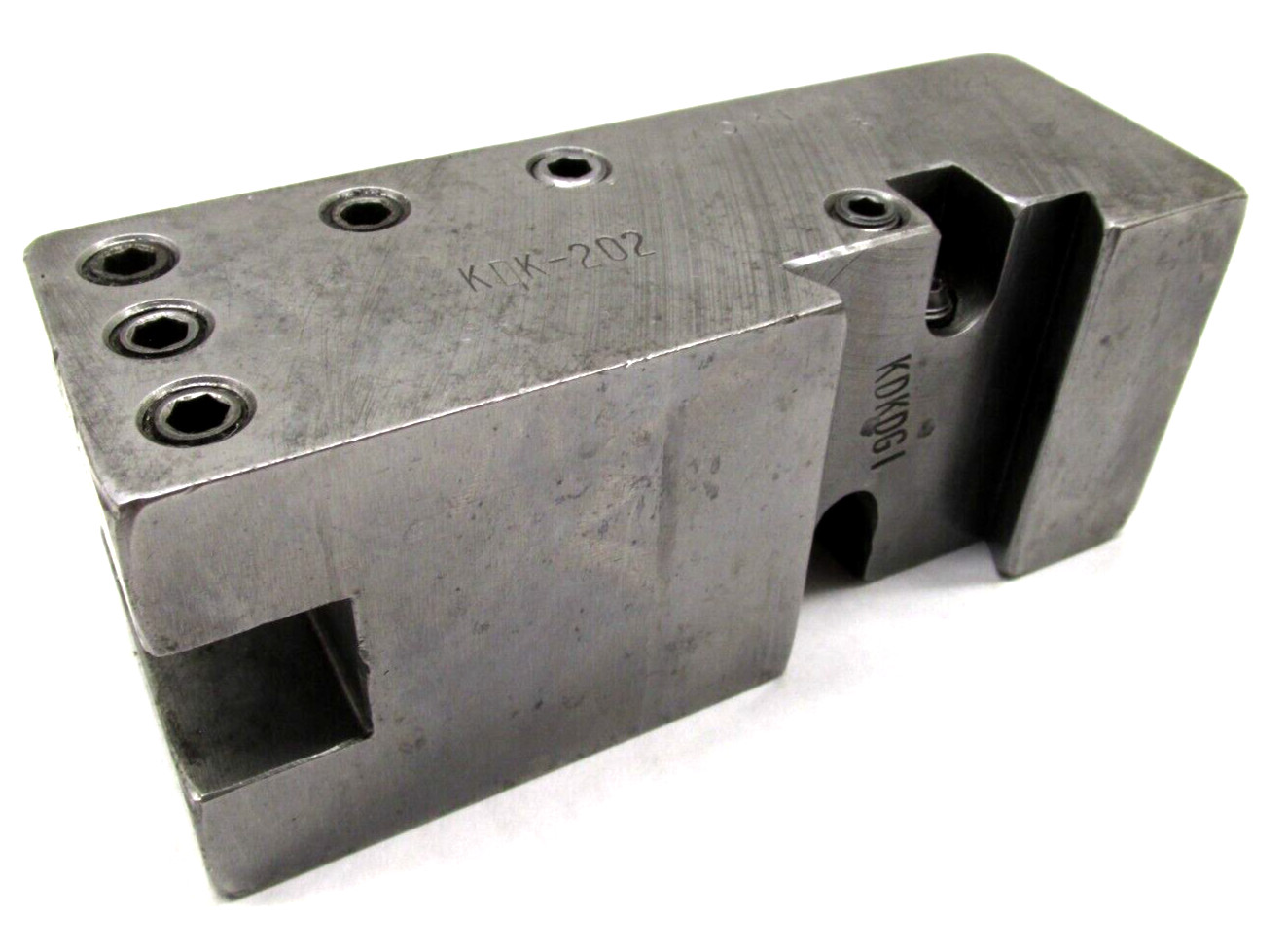 KDK-202 THREADING & FACING BAR COMBINATION QUICK-CHANGE TOOL HOLDER - 18" to 24"