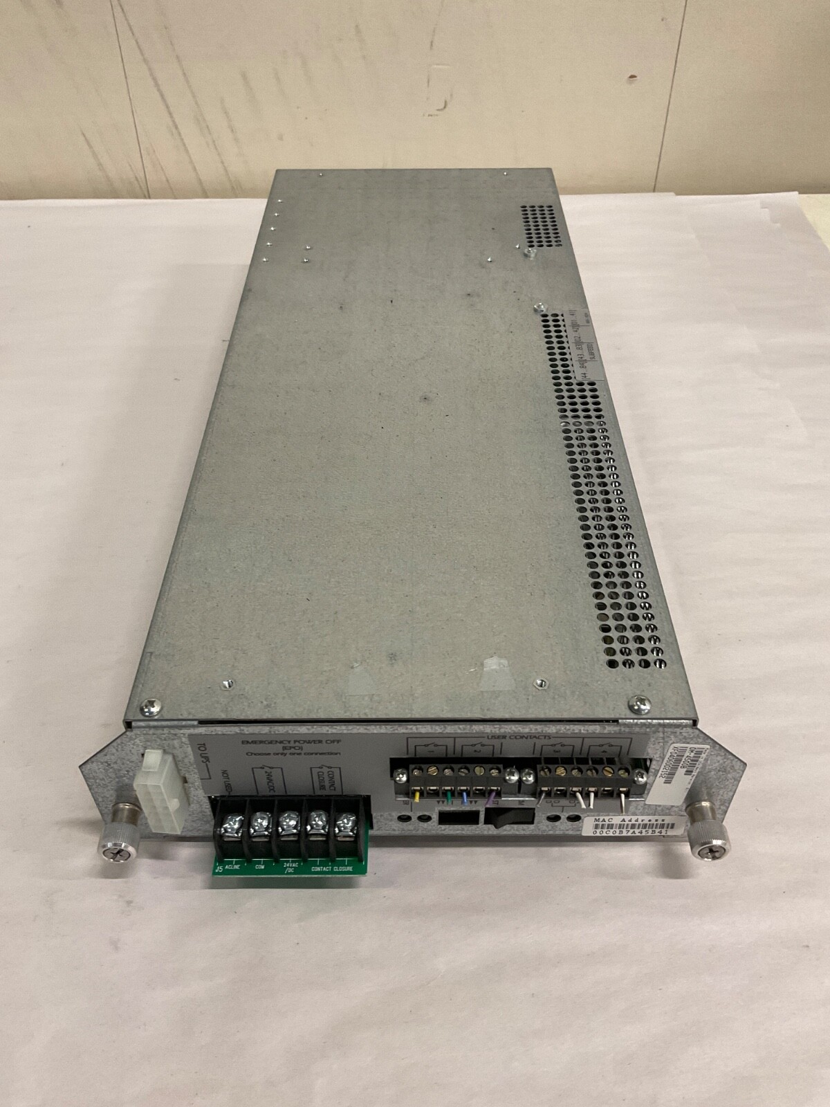 APC Symmctra InfraStruXure Brain Controller 0M-4500B 24v