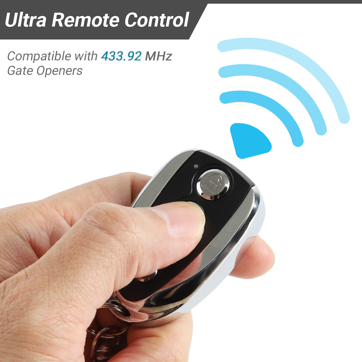 1 SET Backup Remote Control Key for Automatic Sliding Gate Operator Opener US