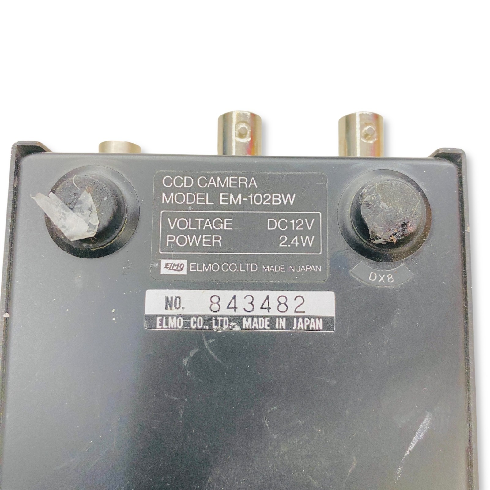 Elmo EM-102BW CCD Camera Control Unit Made in Japan