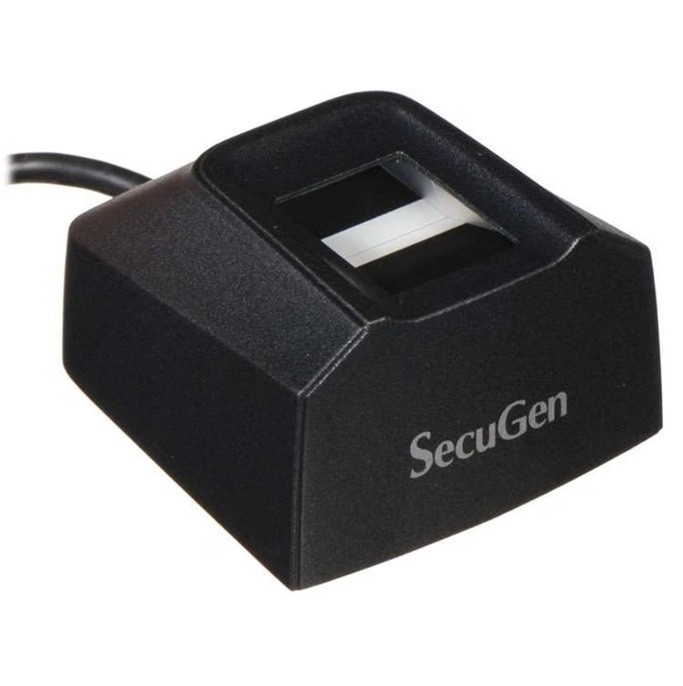 SecuGen HU20-A Hamster Pro 20 USB Fingerprint Reader 500DPI Black