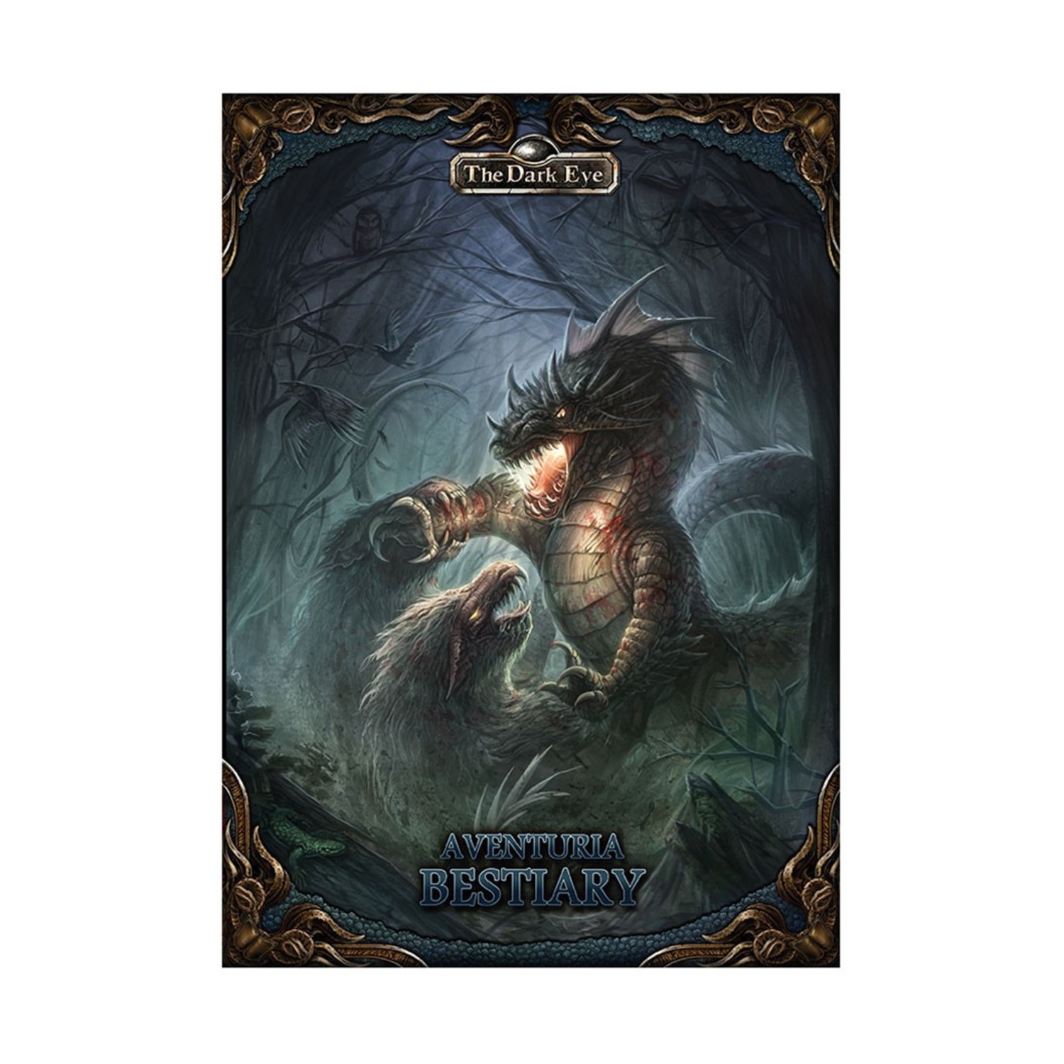 Ulisses Spiele RPG Aventurian Bestiary (Digest Sized) NM