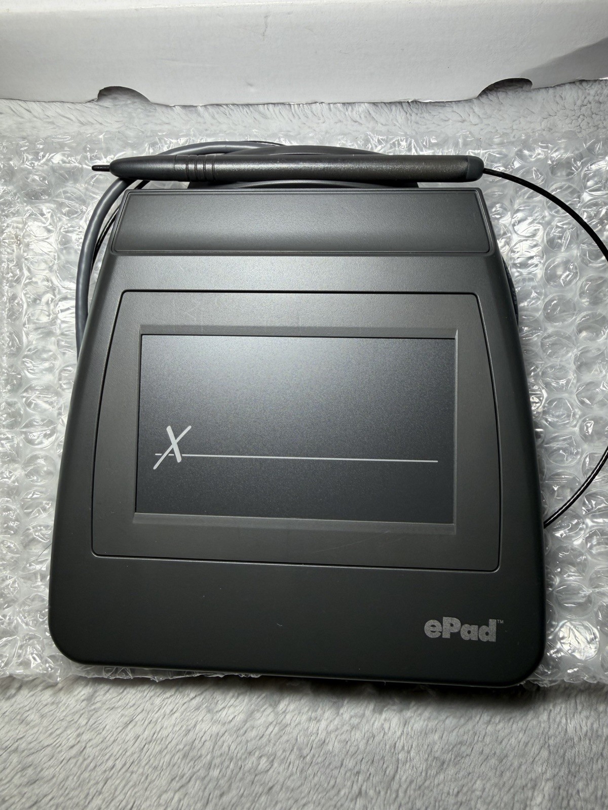 New ePadLink ePad USB VP9801 Electronic Signature Capture Pad & Pen Open Box