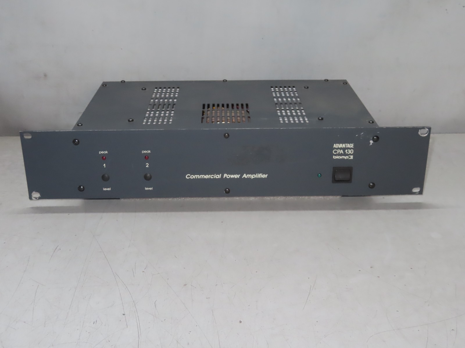 Biamp Advantage CPA 130 300W Dual Channel/Stereo Power Amplifier; 6154333