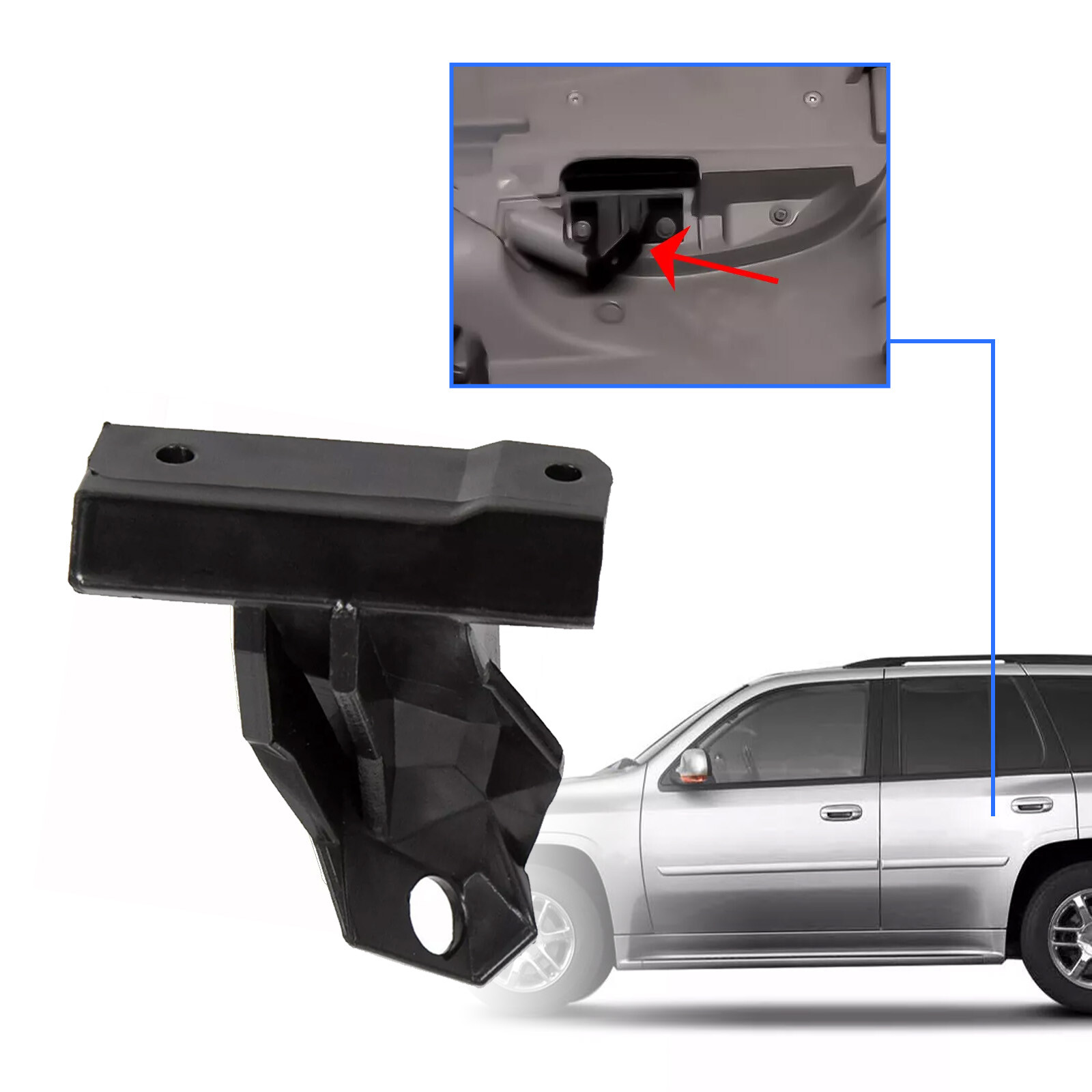 For GMC Envoy Driver Door Panel Bracket Combo Pack -Fix loose door panel NEW