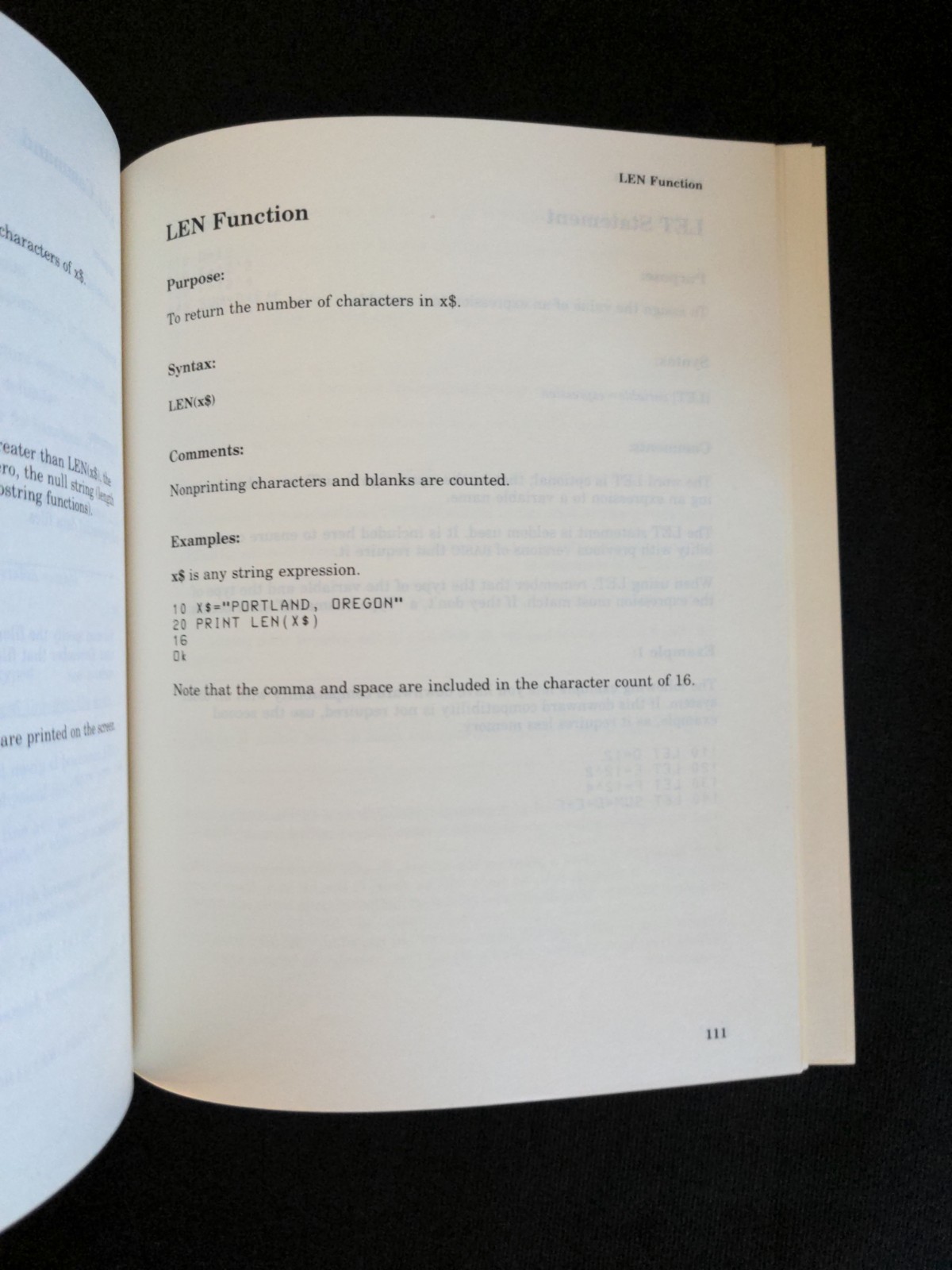 VINTAGE! GW-BASIC User's Manual Microsoft Corporation 1985