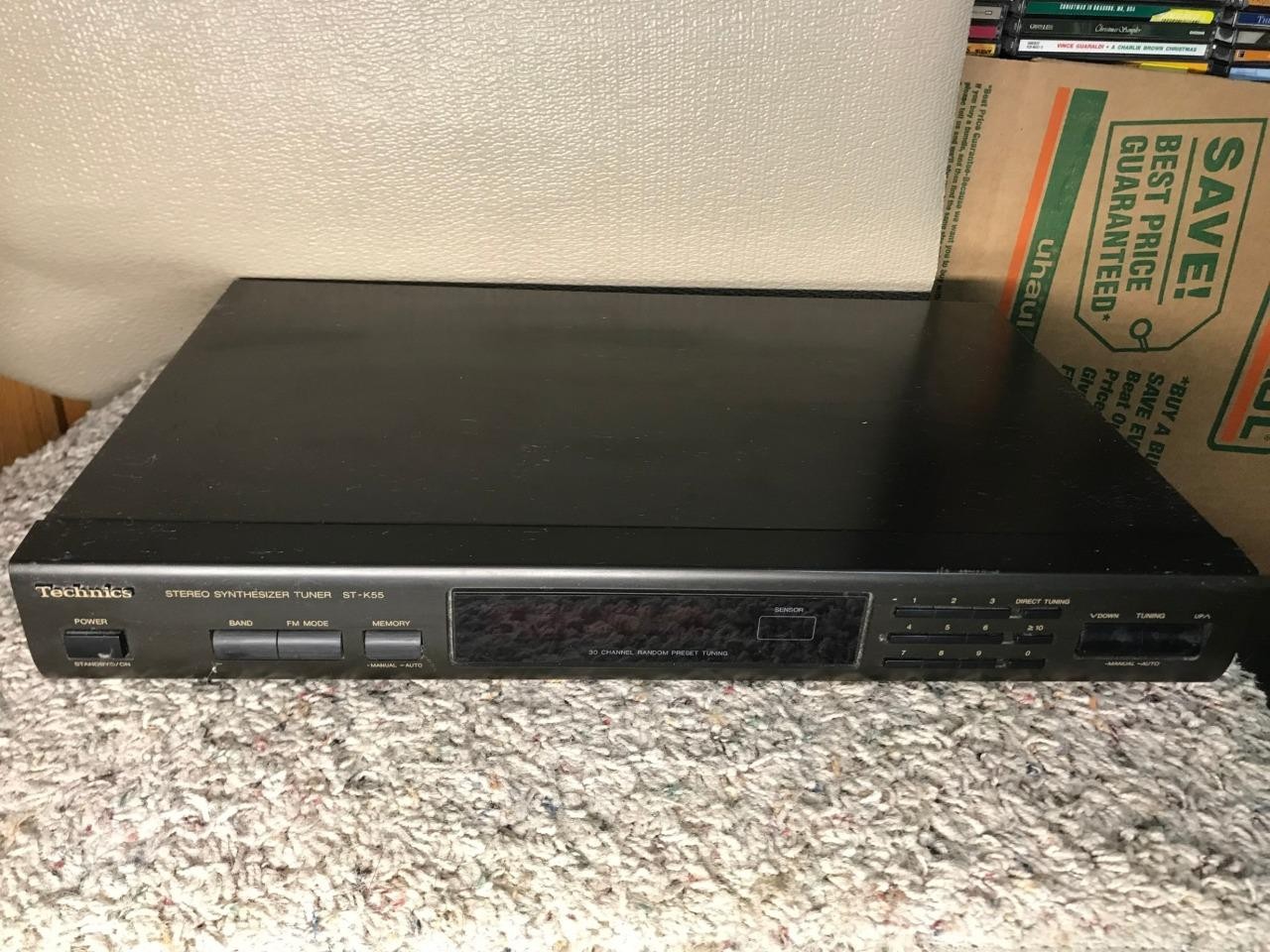Technics ST-K55 Quartz Synthesised AM/FM Tuner