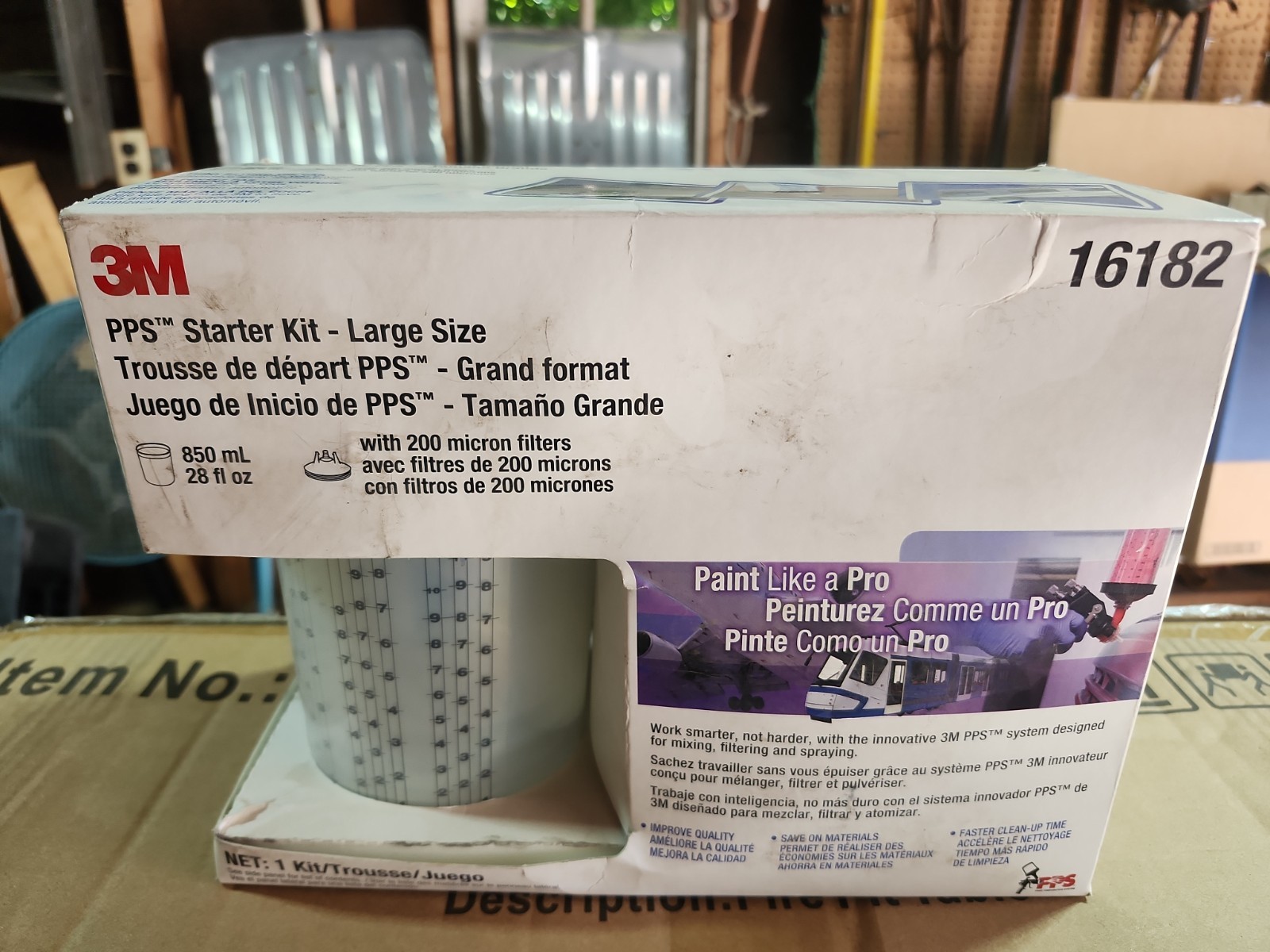 3M PPS Starter Kit - Large Size 28 Fl Oz / 850Ml 125 Micron #16382