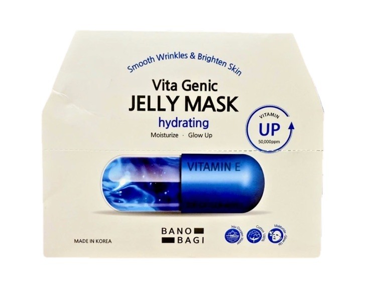 BANOBAGI (K-Beauty) VitaGenic Jelly Mask Hydrating - Moisturize (10 sheets)