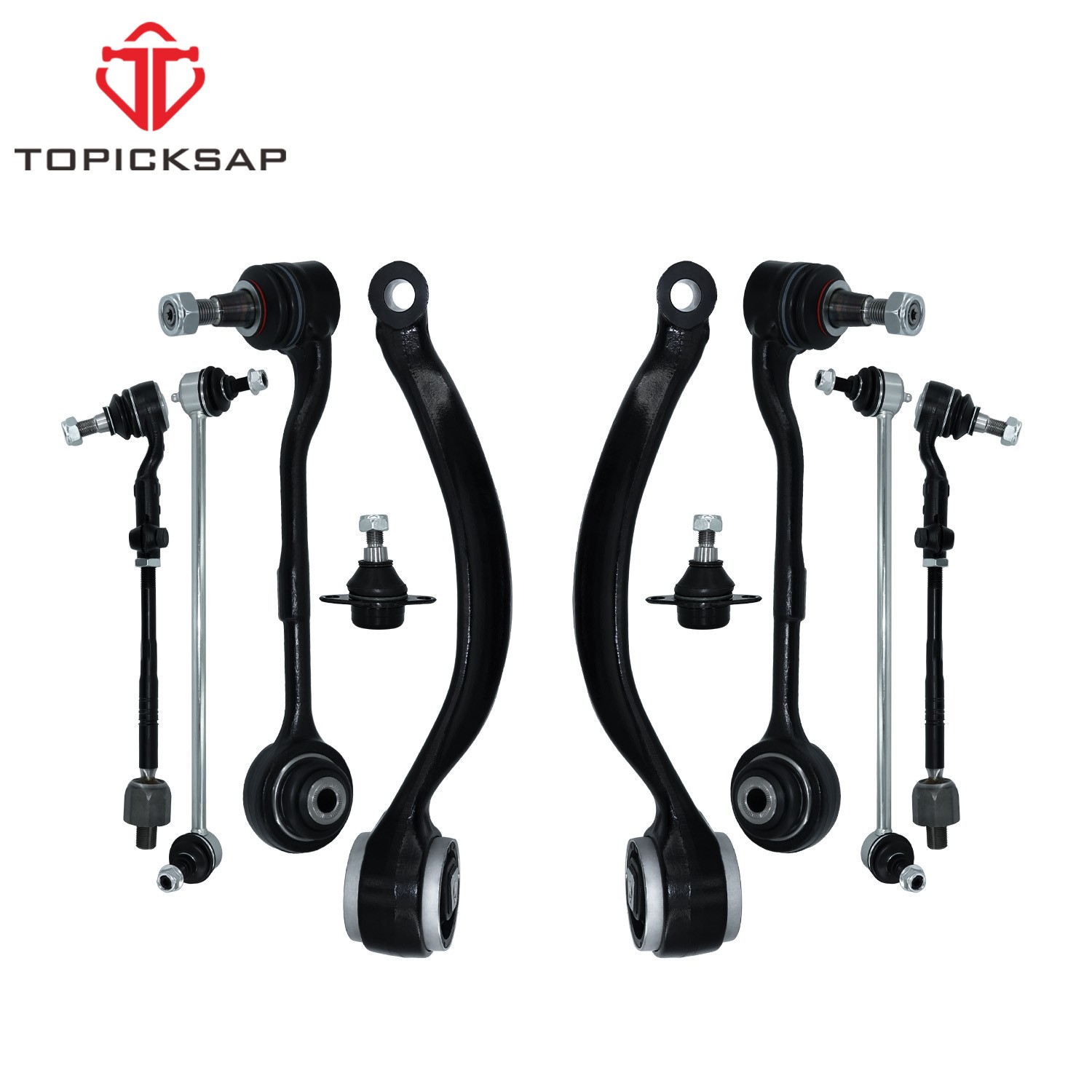 10pcs Front Control Arms Ball Joints Kits Suspension for BMW E90 Xi xDrive 328XI