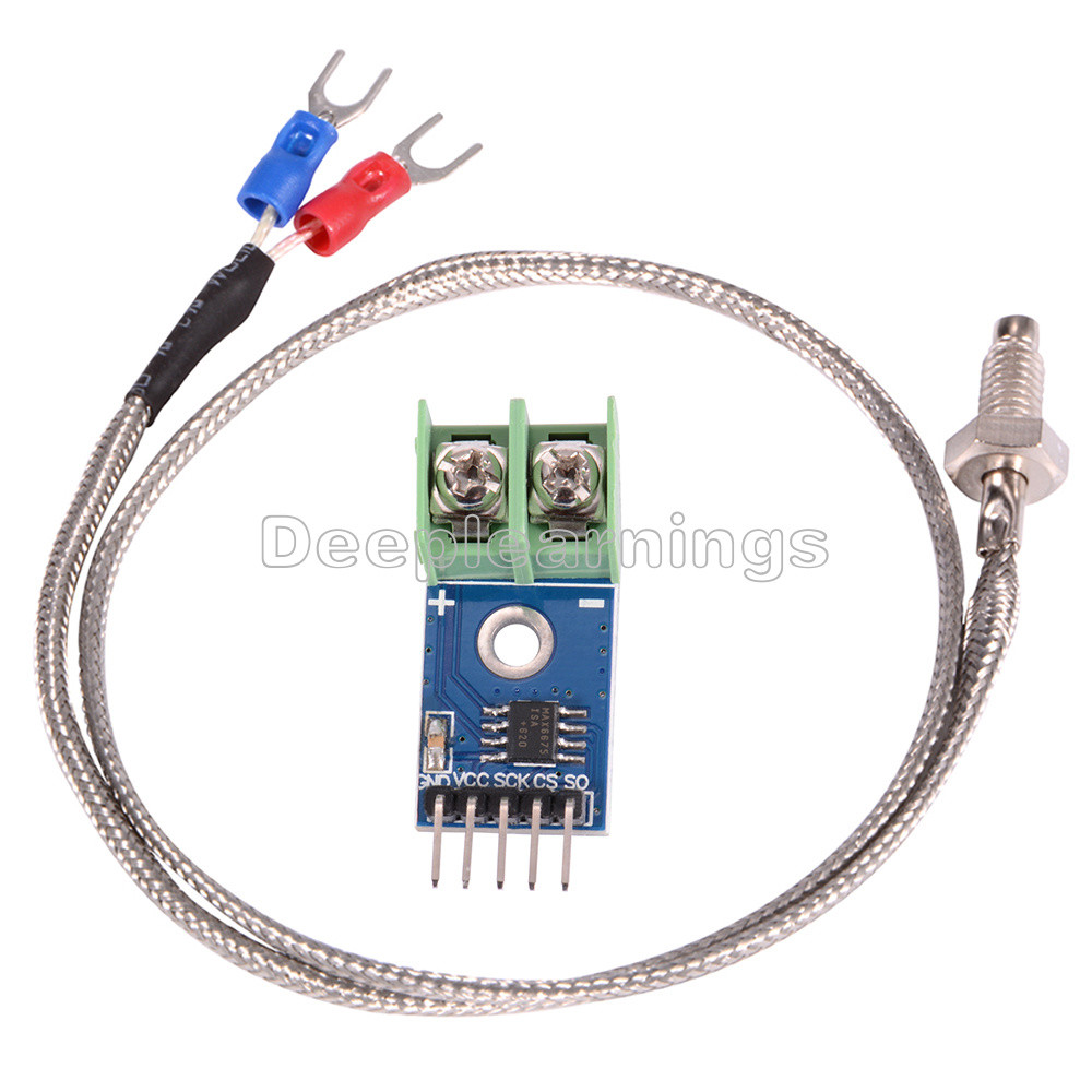 1PCS MAX6675 Module + K Type Thermocouple Temperature Sensor for Arduino