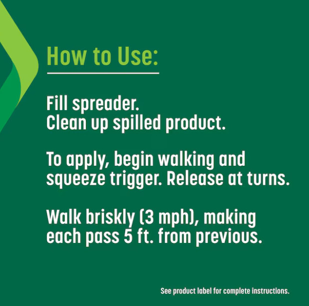 Sta-Green Precision Broadcast Spreader 20-lb Capacity Compatible with Ice Melt..