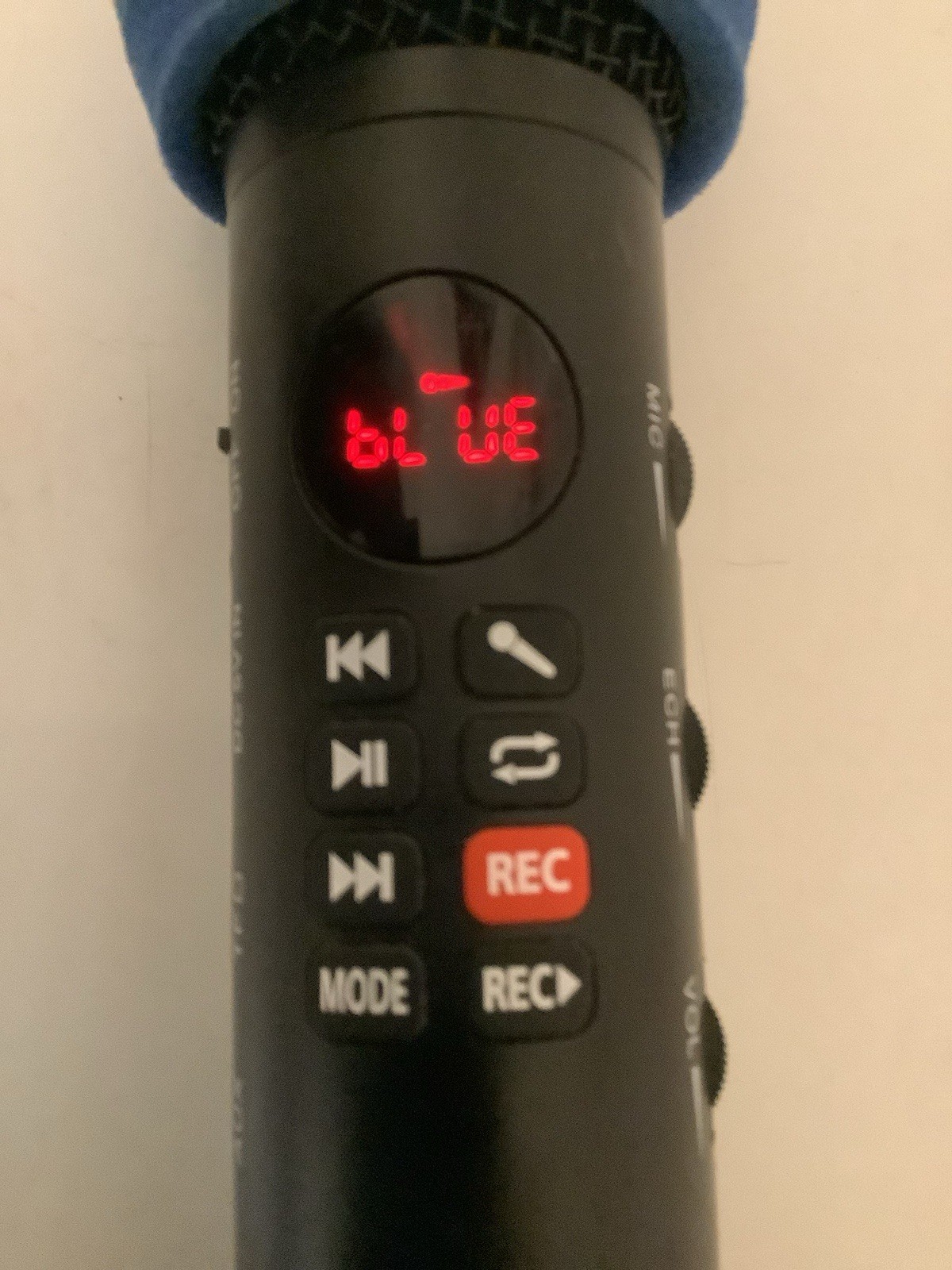 Bluetooth Microphone Karaoke Speaker I-598 Works Great Preowned