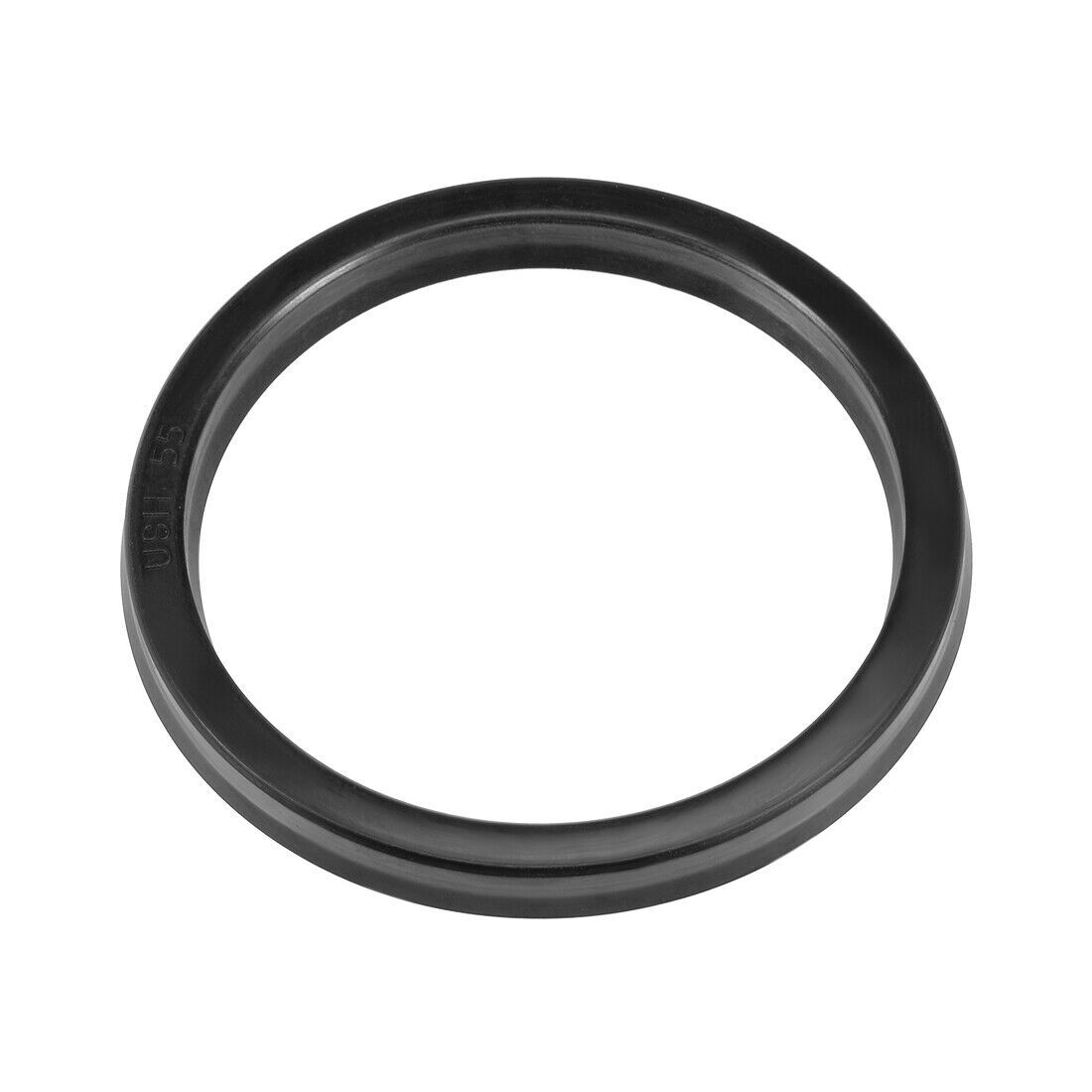 Hydraulic Seal, Piston Shaft USH Oil Sealing O-Ring, 55mm x 65mm x 6mm #